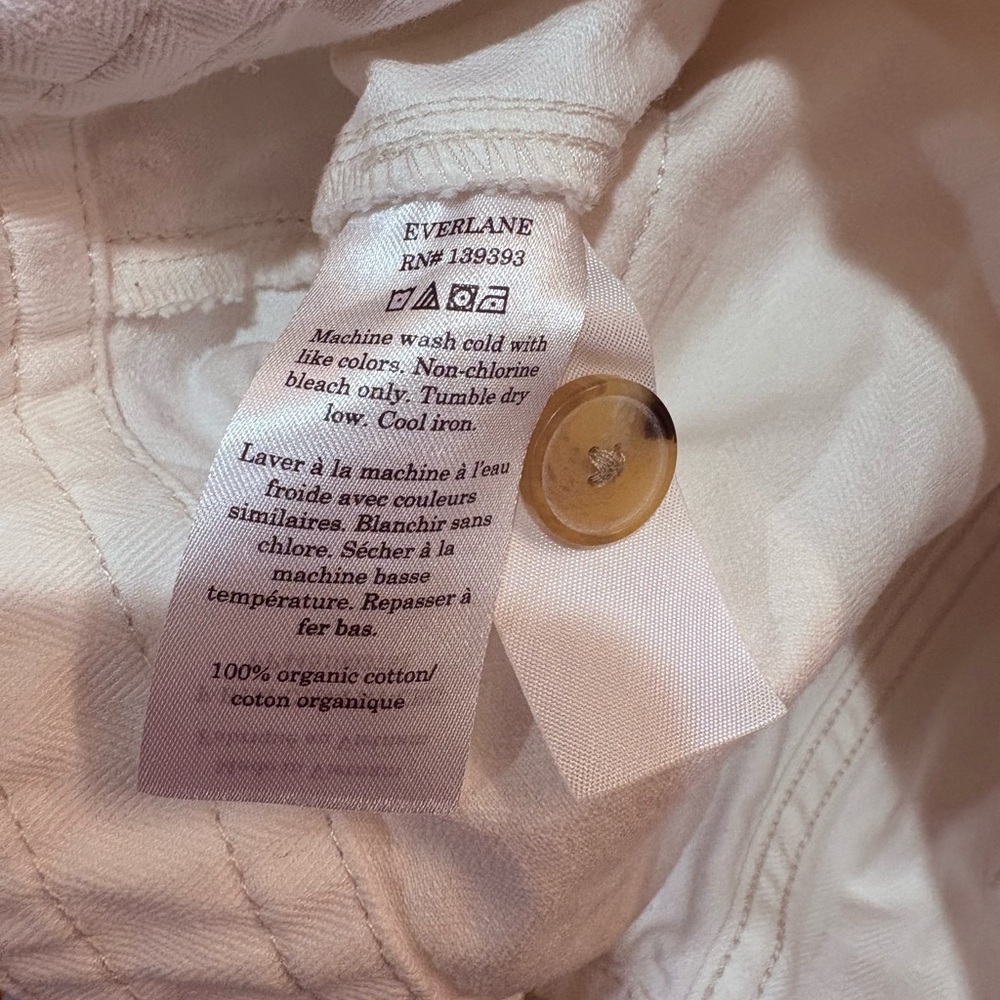 Everlane The Organic Straight Leg Crop Hi-Rise Pant - Picture 9 of 9